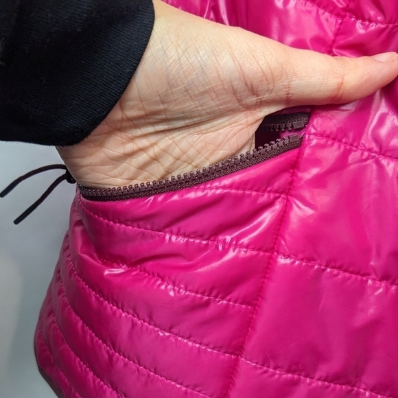 Talbots Quilted Cire Primaloft Vest Sz L - Picture 5 of 13